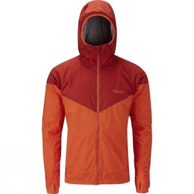 Chaquetas Rab Rampage Hombre Rojas / Naranjas - Chile JTS082135
